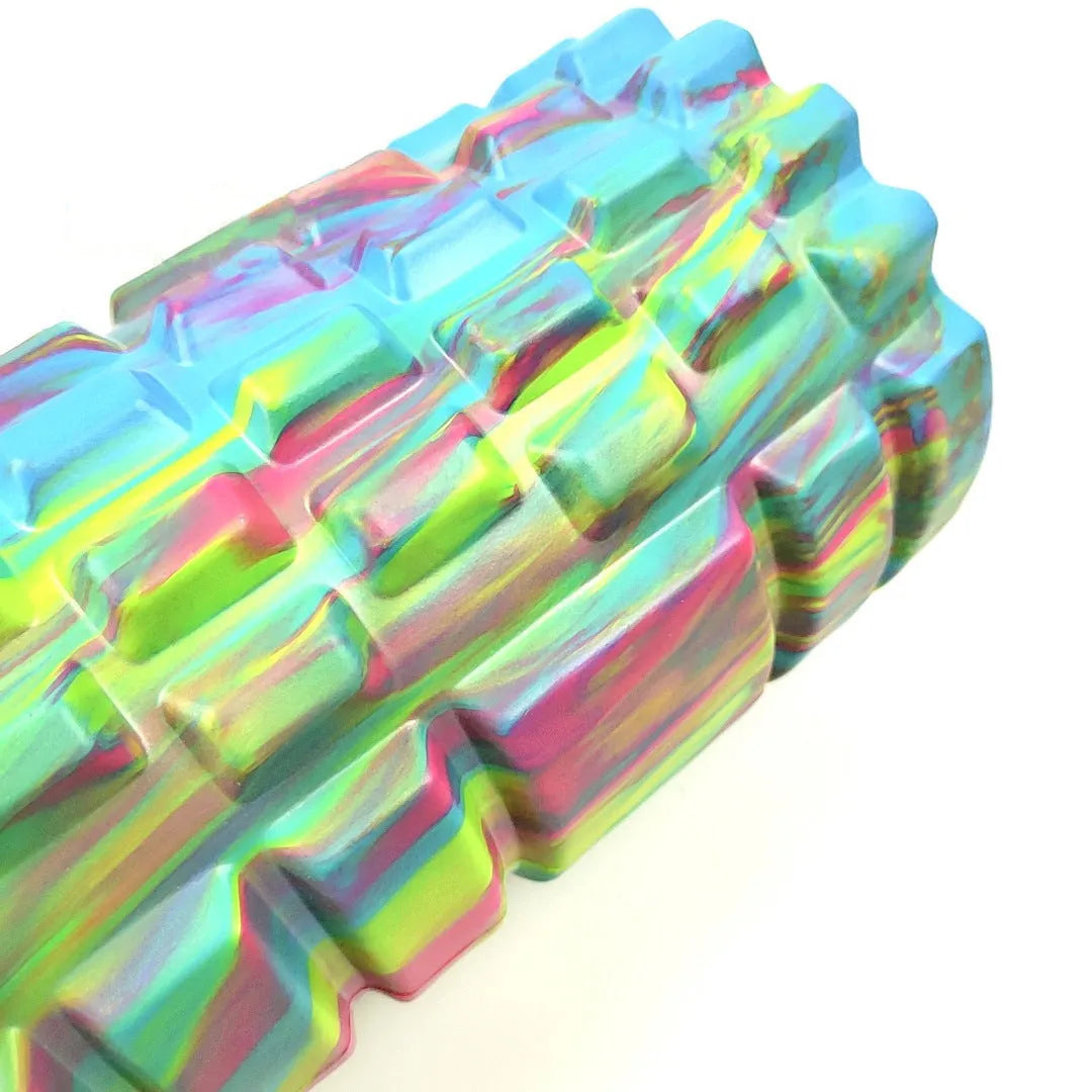 33cm long camouflage pattern EVA foam roller for fitness and muscle massage