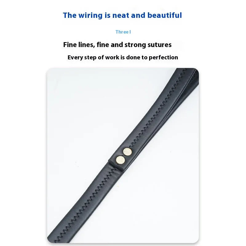 Dog lead made from PU leather with adjustable length and comfortable padded handle, heavy-duty pet leash suitable for medium to large breed dogs, available in black or maroon colour with strong brass buckle hardware