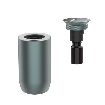 Portable metal column aroma diffuser for cars and small rooms with rechargeable battery