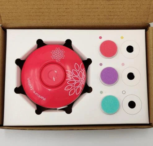 Baby Electric Nail Grinder with silent design and multiple grinding heads