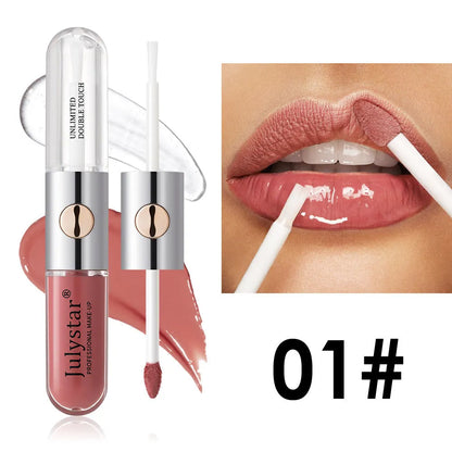 Women's lasting lip gloss in 6ml tube with nine shade options from 01Style to 09Style