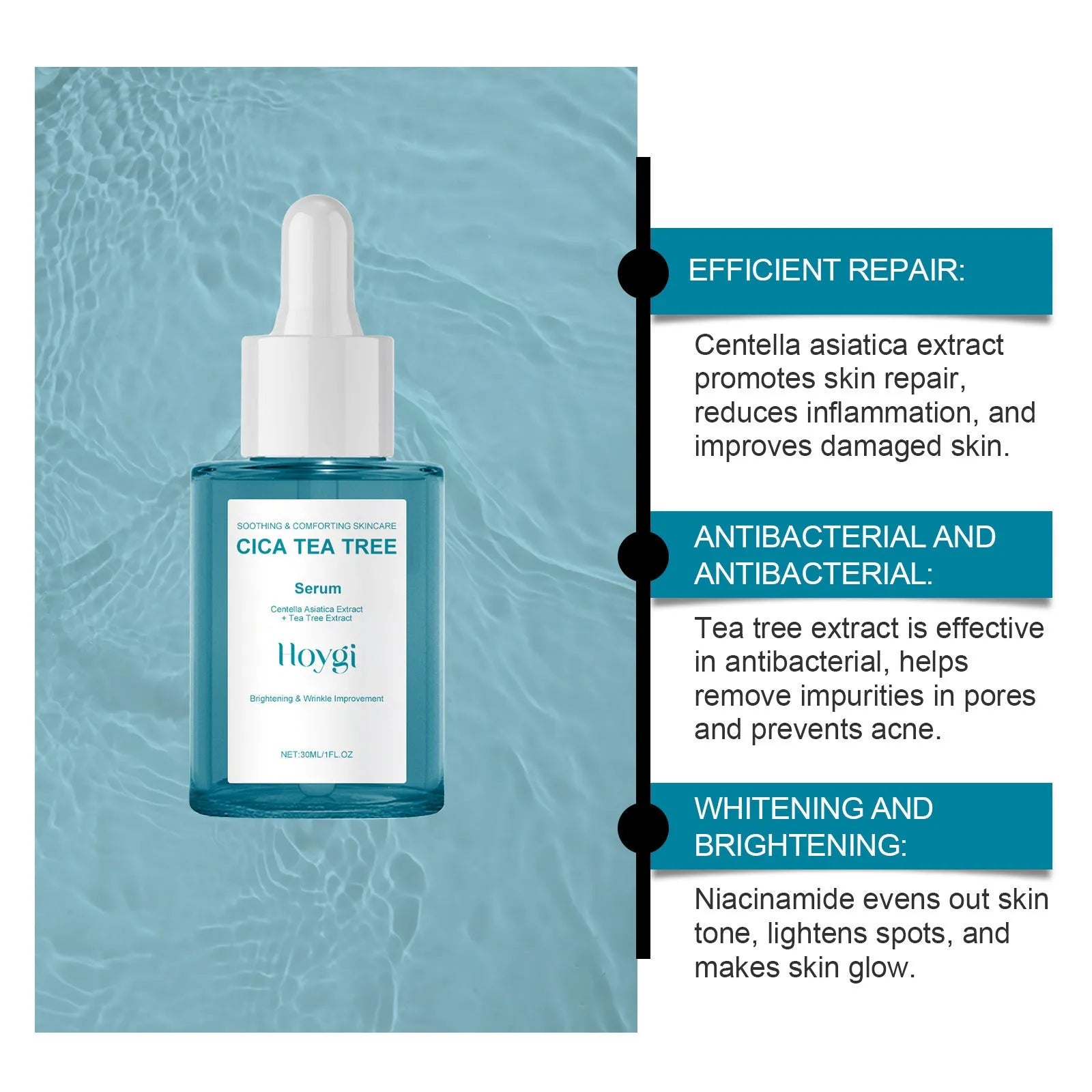 Centella Asiatica Firming Care Solution 30ml nursing solution in clear packaging