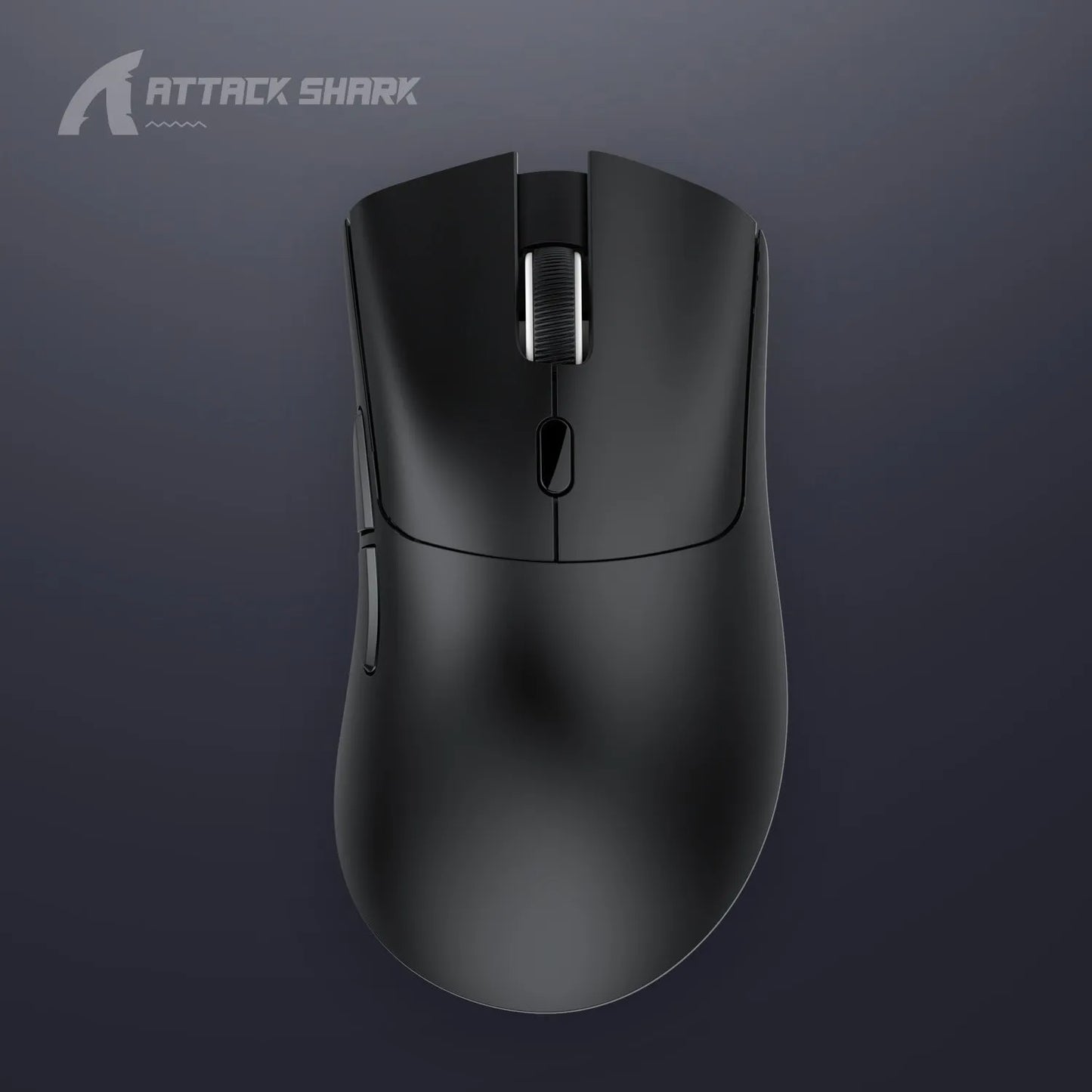 Attack Shark wireless Bluetooth mouse in black, white, or red colour options