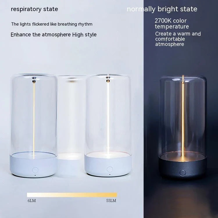 Rechargeable LED camping light with adjustable brightness modes, durable design, and soft, even glow for outdoor use