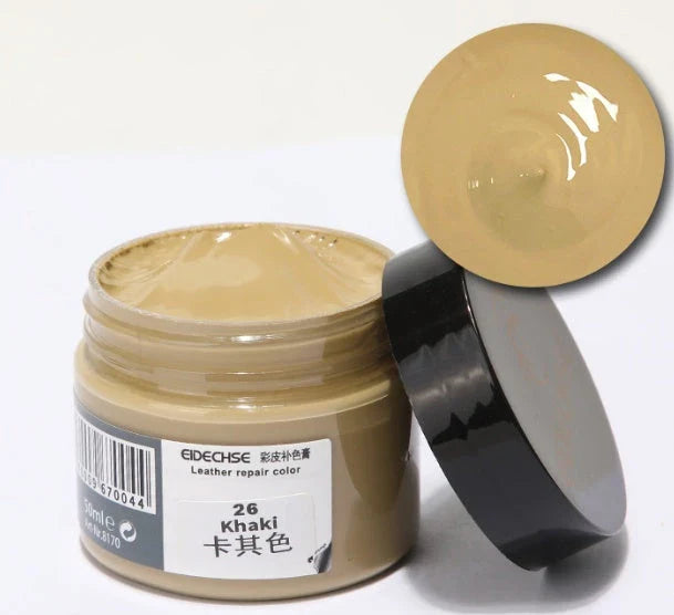 Leather Repair Restoration Kit - Revive Discolored, Scratched, or Faded Leather
