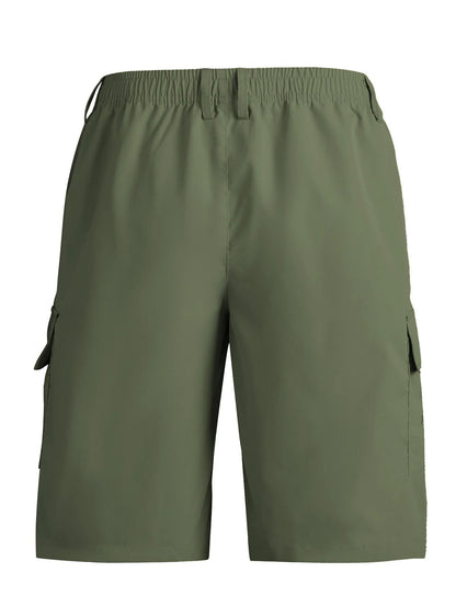 American style loose straight casual shorts in polyester fabric available in multiple colours