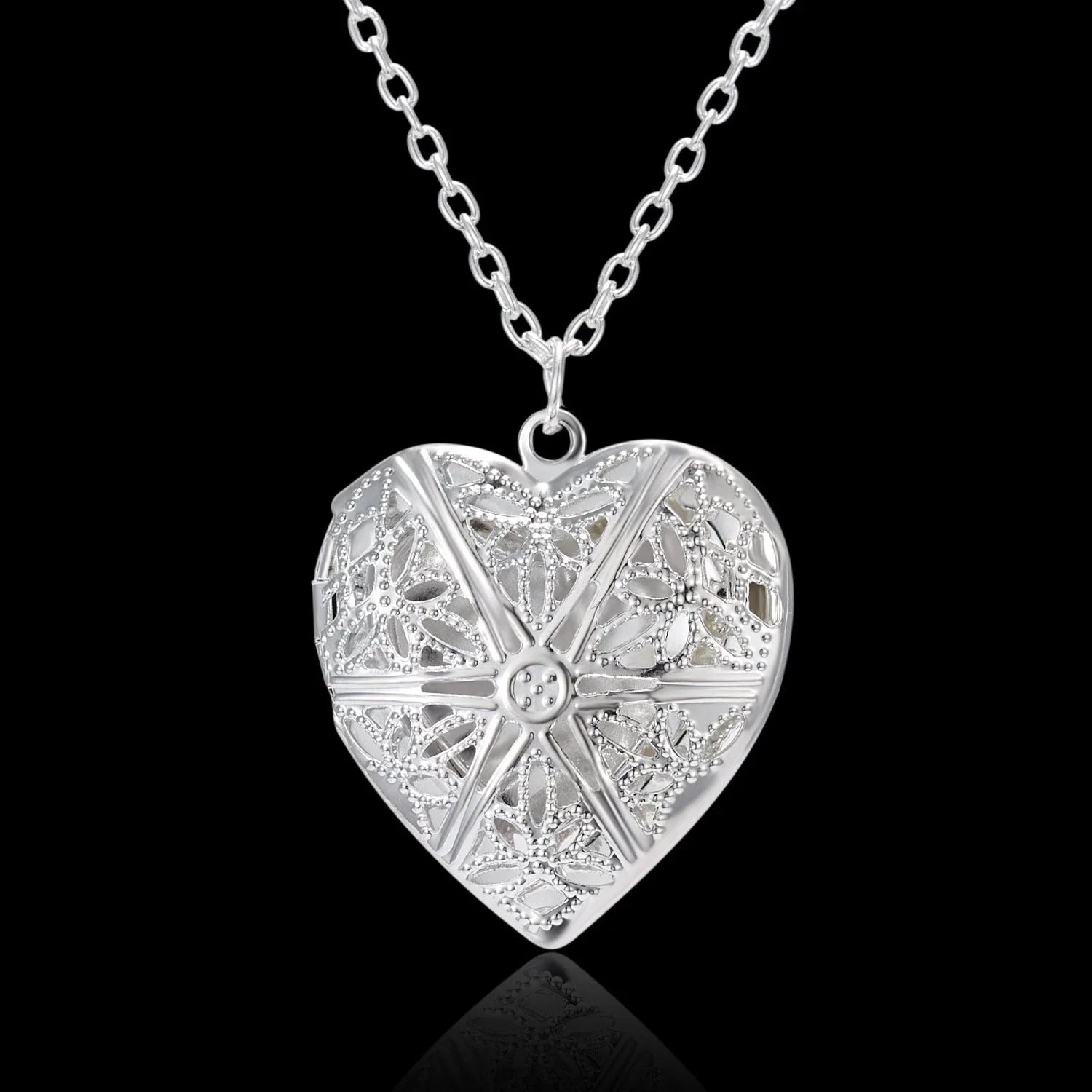 Personalized Heart-Shaped Photo Frame Necklace with various color options, showcasing the unique design and ability to display a cherished photo