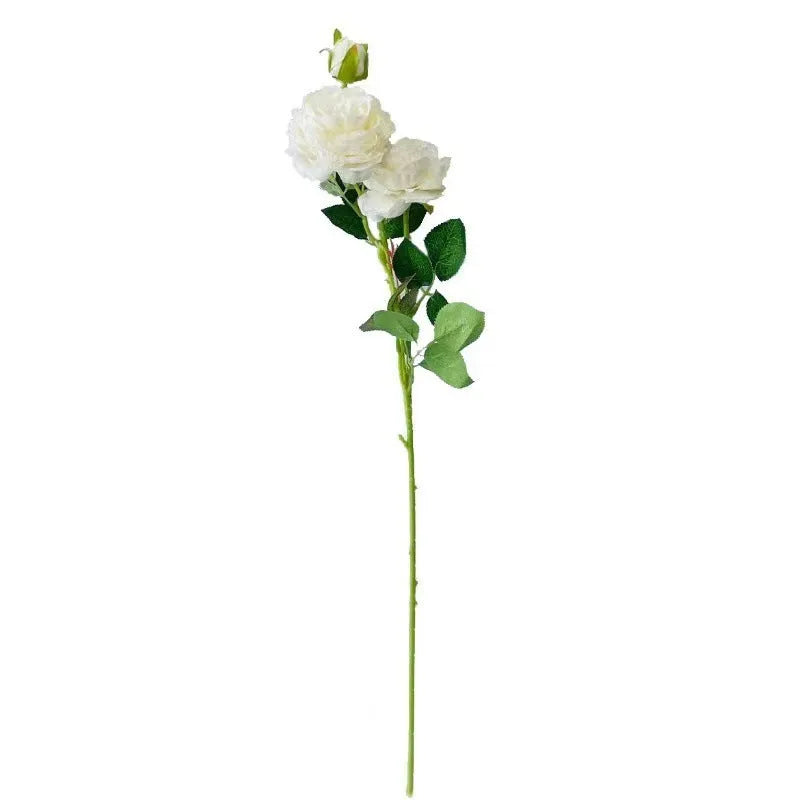 Silk artificial peony flower arrangement in six colours for home decoration
