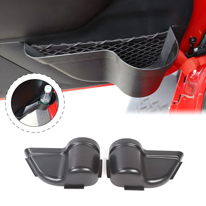 Black aluminium alloy car interior net pocket storage box with mesh compartments