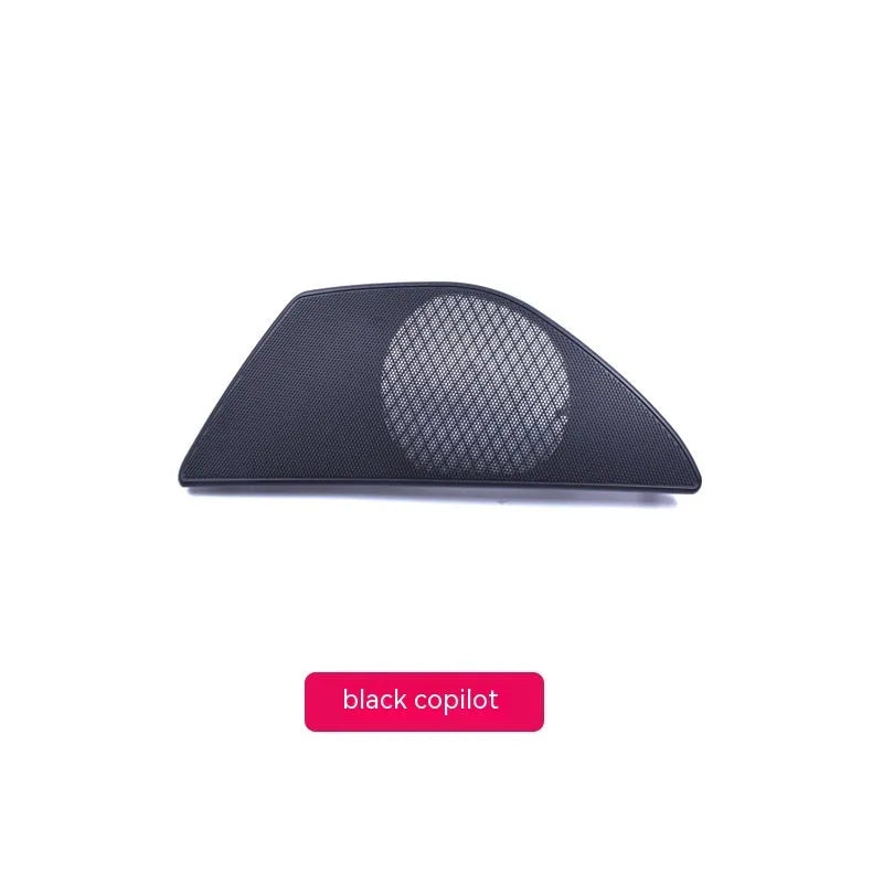 BMW 5 Series front door speaker cover in ABS PC plastic, shown in a selection of colours.