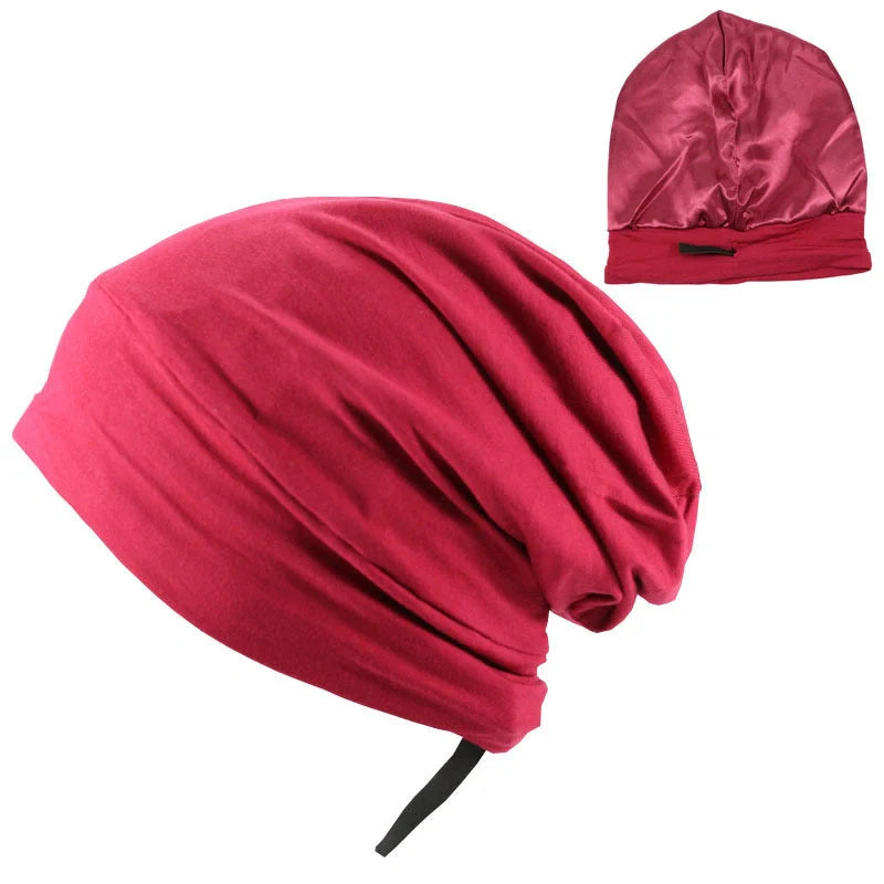 Adjustable unisex satin-lined hood in multiple colours, ideal for British spring and autumn weather