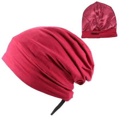 Adjustable unisex satin-lined hood in multiple colours, ideal for British spring and autumn weather