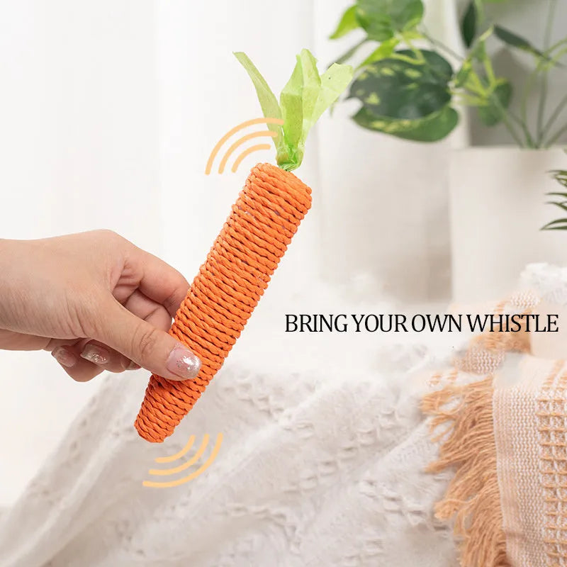 Cat Toys Interactive Pet Products with Ringing Stones and Paper Carrot Bites, Self-Hi Cat Sticks and Tooth Grinding Sticks for Kittens and Adult Cats, Four Type Selection Set