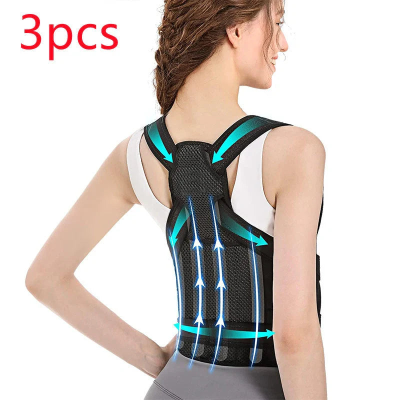 Invisible posture corrector belt for adults, breathable neoprene design
