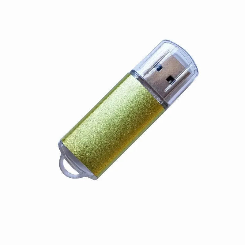Software encryption USB dongle with metal shell in six colour options showing compact dimensions