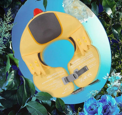 Duckling Underarm Swimming Ring for toddlers in yellow with airtight design