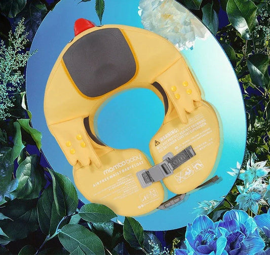 Duckling Underarm Swimming Ring for toddlers in yellow with airtight design