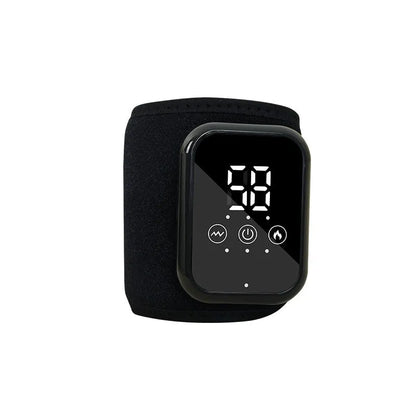 Electric heating ankle sleeve in black or grey colour with USB connection