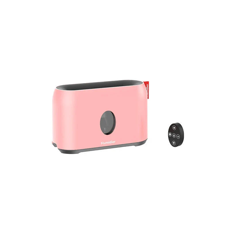 Elegant Flame Effect Aroma Diffuser Humidifier - Warm, Romantic Ambiance and Advanced Air Purification