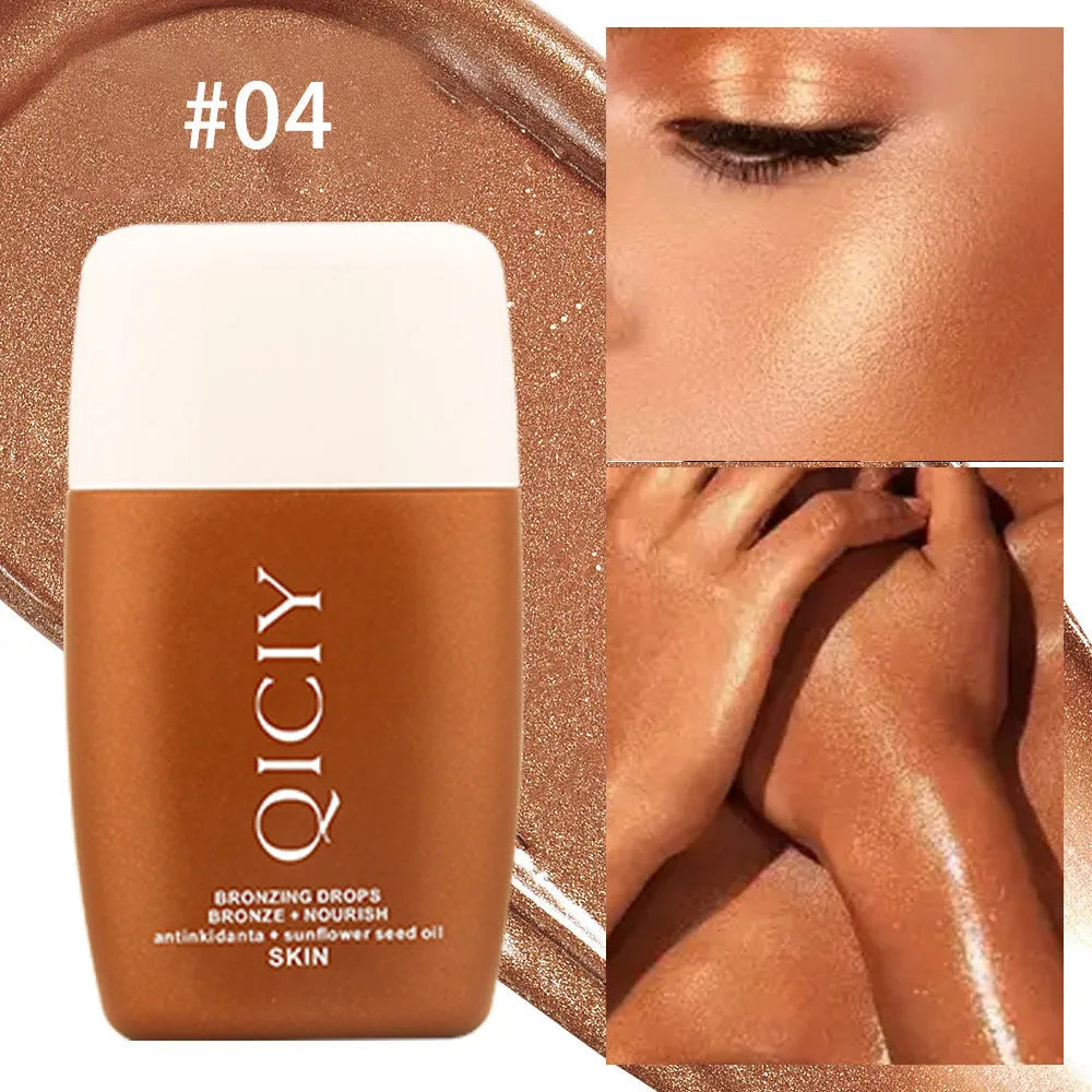 30ML face and body contour highlighting liquid in four shade options