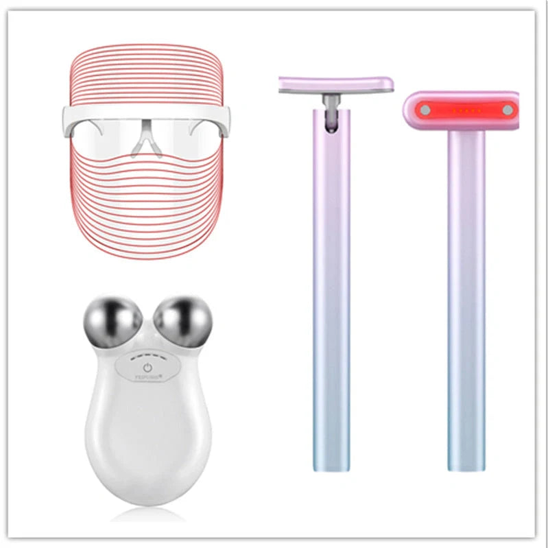Beauty Eye Micro-current Massager with IPL and Sonic Vibration for skin rejuvenation