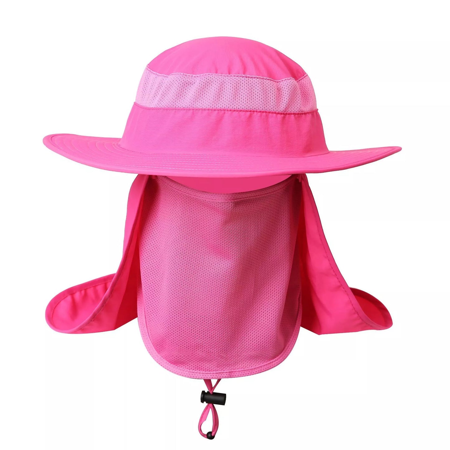 Fisherman's hat with wide brim for sun, water, and UV protection in various colours