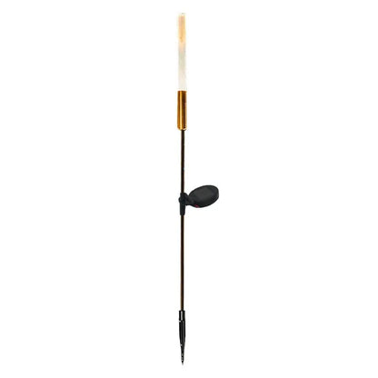 Solar or power outdoor LED lawn lamp in 650mm to 1400mm sizes with acrylic hardware and wheat lamp option
