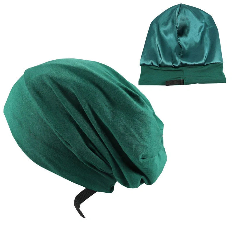 Adjustable unisex satin-lined hood in multiple colours, ideal for British spring and autumn weather