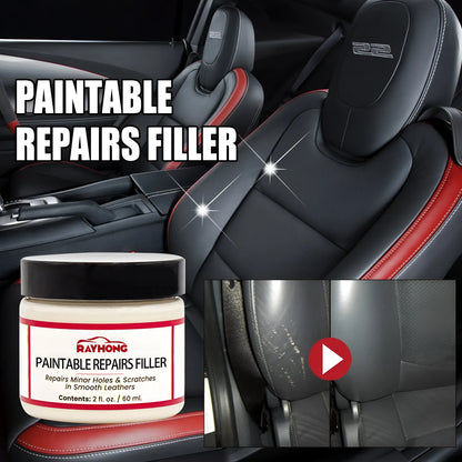 60ml tube of leather repair paste for car seat and sofa scratches