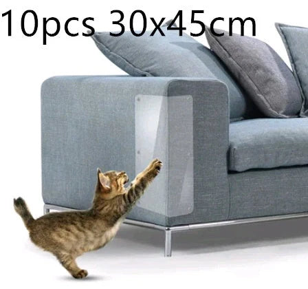 Universal Cat Claw Protector Sofa Pads protecting leather furniture from scratches