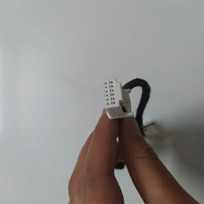 Black Toyota tyre pressure monitoring display module with power cord for no-broken-wire installation
