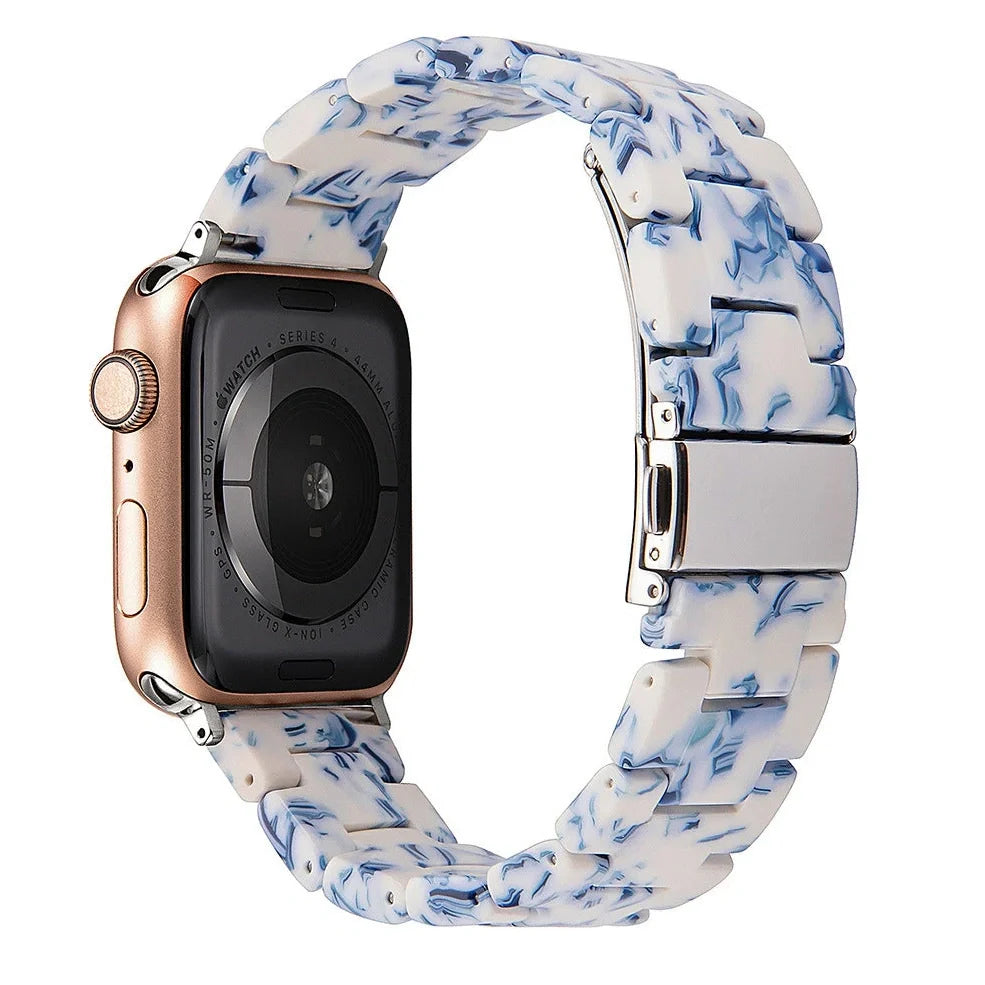 Apple Resin Slim Watch Band in multiple colours showing lightweight 35g construction and compatibility with Apple Watch