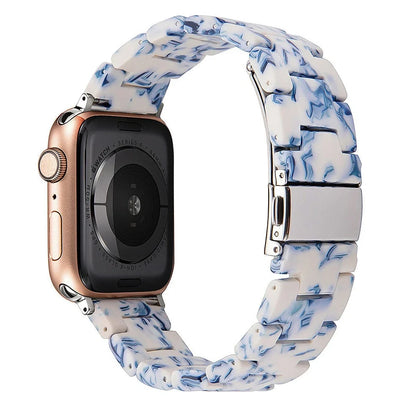 Apple Resin Slim Watch Band in multiple colours showing lightweight 35g construction and compatibility with Apple Watch