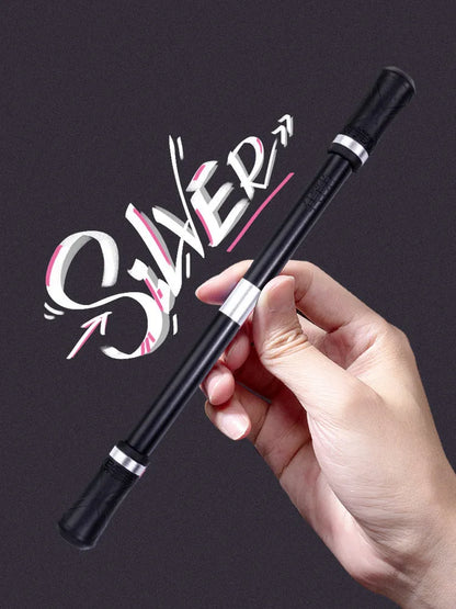 ABS plastic pen spinning training tool for finger flexibility exercises in various colour options