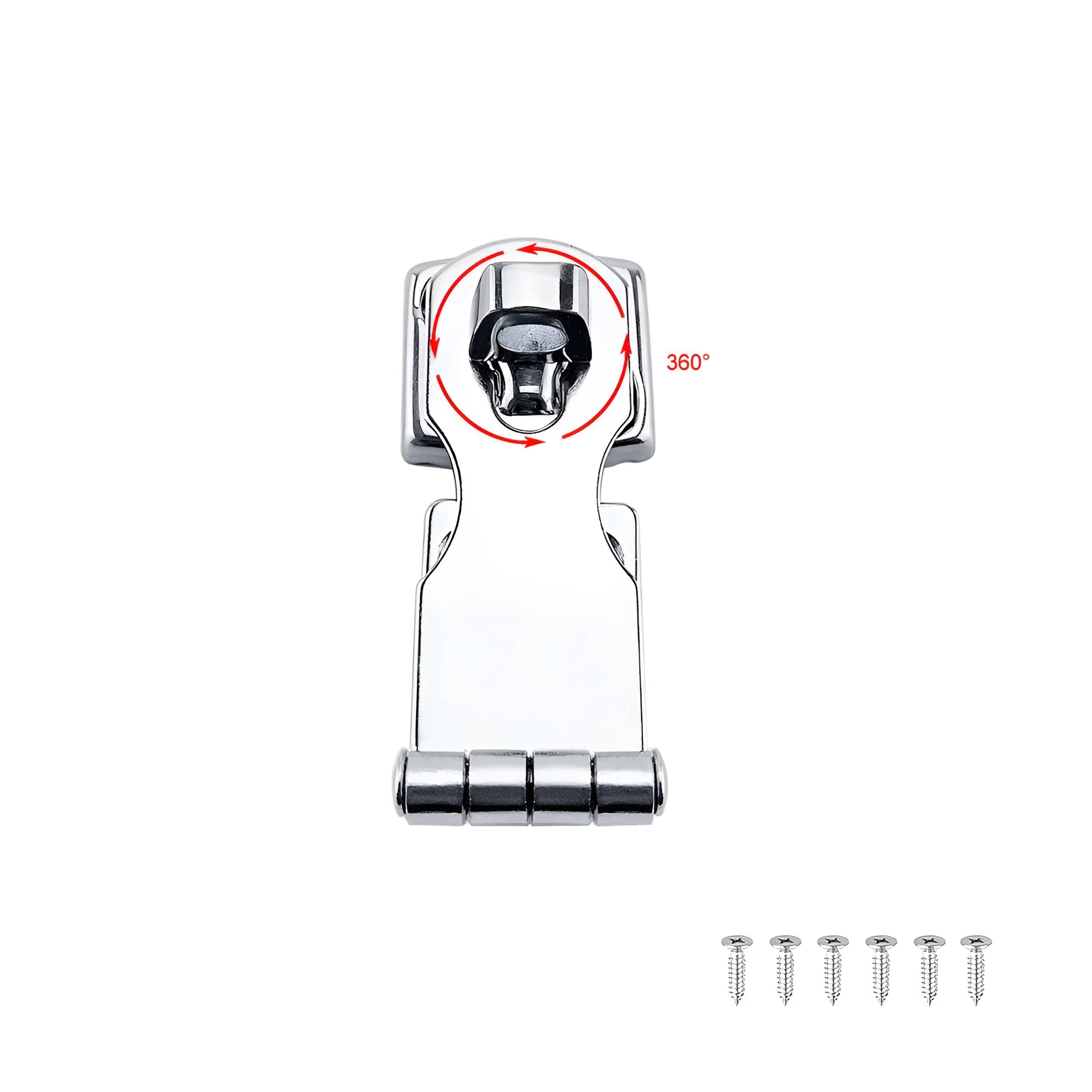 304 stainless steel lock latch bolt with mirror finish in silver colour for door cabinet security