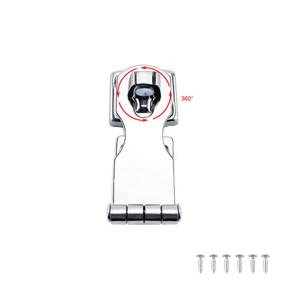 304 stainless steel lock latch bolt with mirror finish in silver colour for door cabinet security