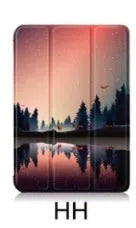 Lenovo Tab P12 tablet protective case with built-in stand in various colour and pattern options.