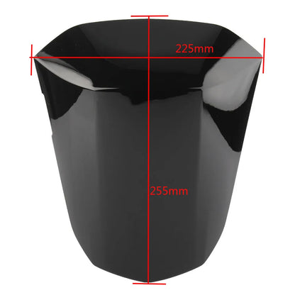 GSXR1000 motorcycle rear cowl seat cover in ABS plastic shown in selected colour