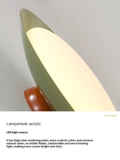 Flying saucer ceiling lamp in cream style with iron shade, available in 25cm or 45cm diameter and six colours