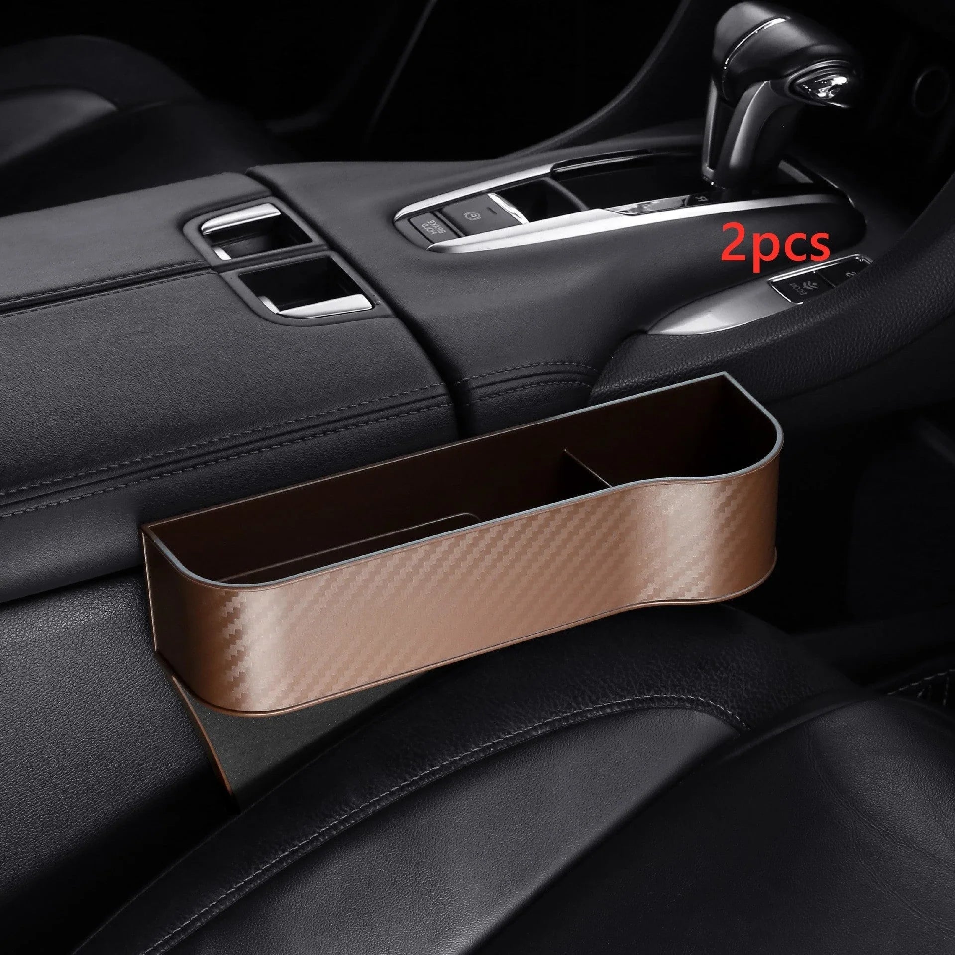 Convenient Car Seat Gap Organizer - Store Your Essentials Securely in Your Vehicle's Console Gap