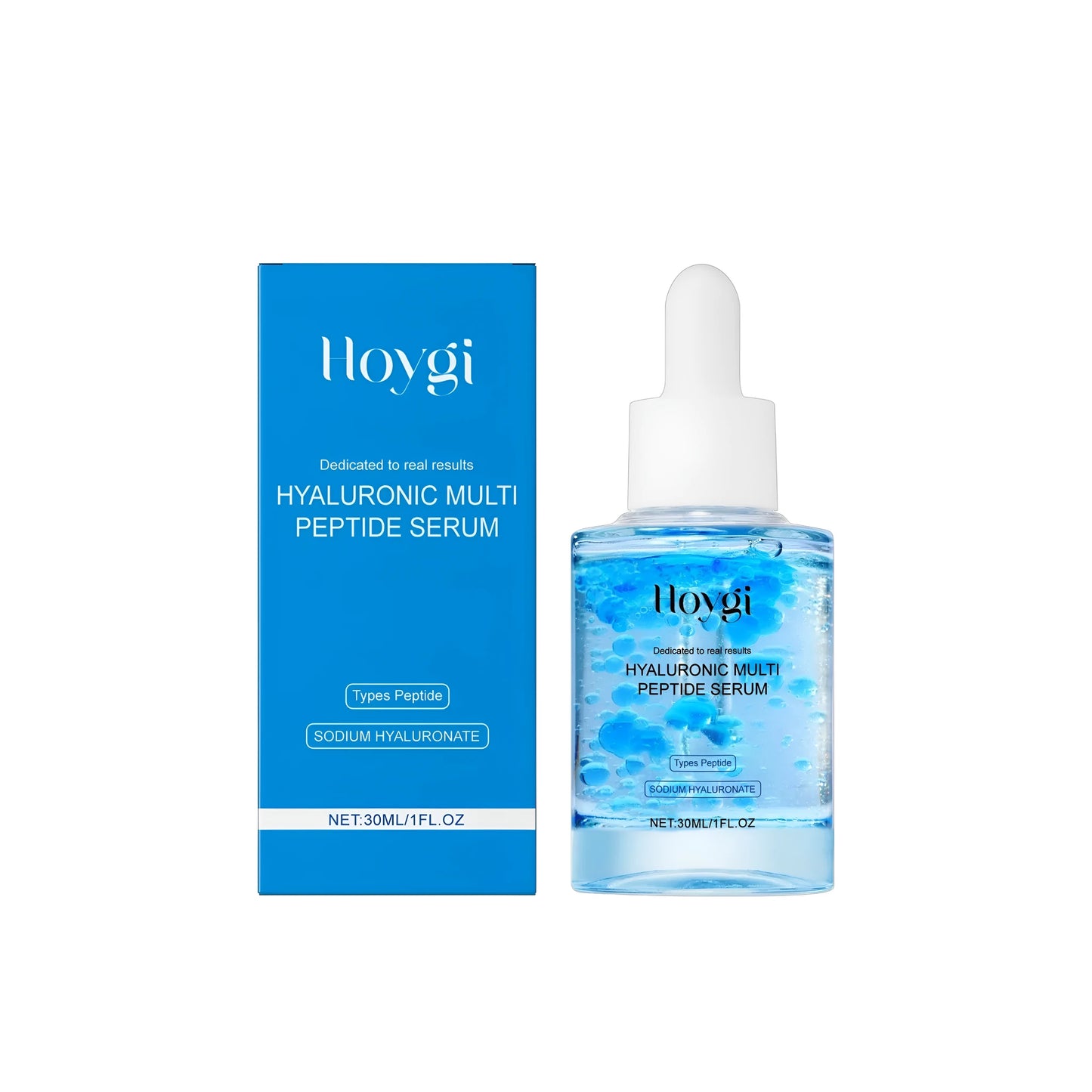 30ml bottle of Hyaluronic Multi Peptide Serum for the face