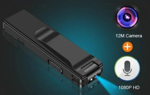 Compact 1080P HD infrared night vision sports camera with magnetic mount for hands-free capturing of adventures