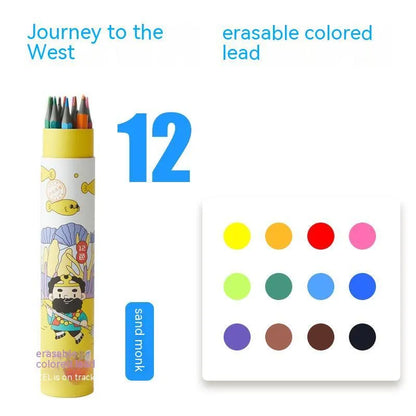 Zhenglin sports theme colour pencils in 24 or 36 colour sets with paper barrels