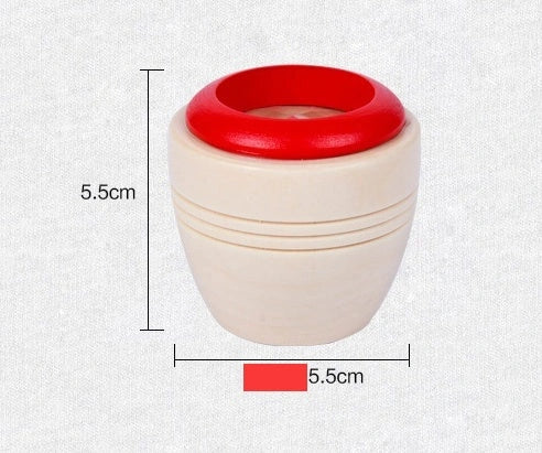 Wooden Magic Kaleidoscope educational toy for children with rotating colour effects