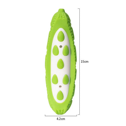 Purple and green meat-scented dog chewing toy resistant to biting teeth in large and small sizes