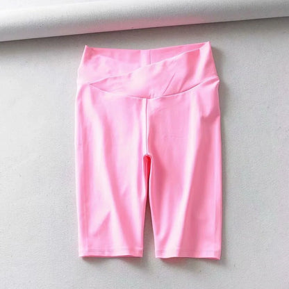 Cotton stretch pleated quick-drying fitness yoga pants in various colors
