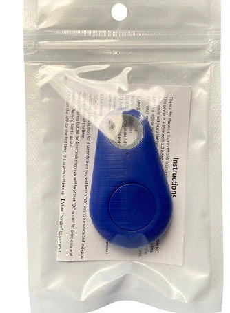 Compact Bluetooth-enabled anti-lost tracking device for keys, wallets, and other everyday essentials