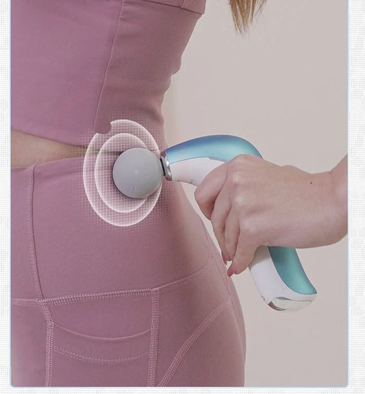 Electric Massage Gun for deep tissue therapy with LCD display