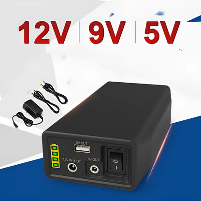 LF4100 12V 9V lithium iron phosphate battery pack with charger and cables