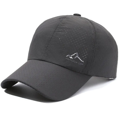 Korean style adjustable baseball cap in dome crown design with polyester fabric